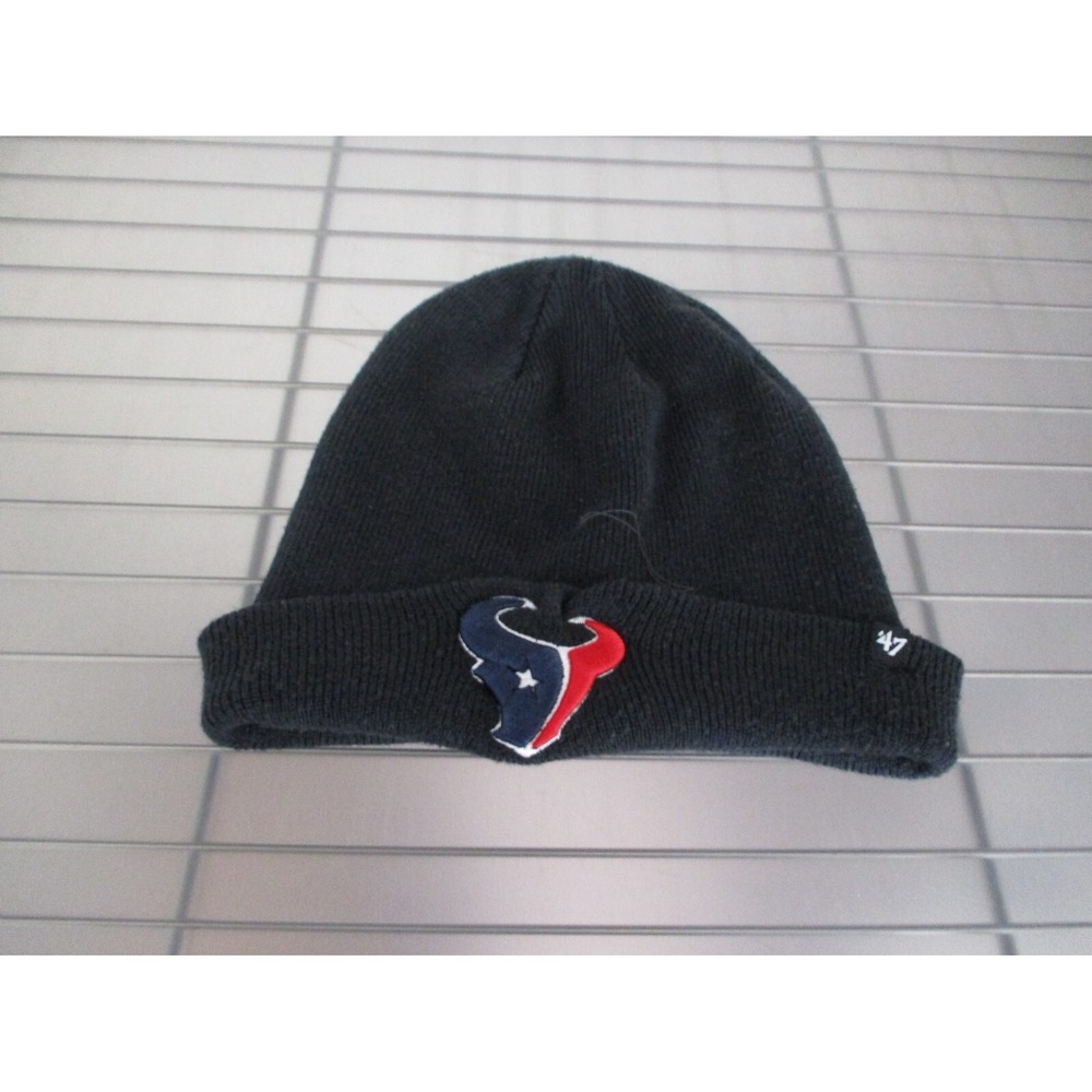 Houston Texans Hat Cap Mens Beanie Black '47 Football NFL Sport Embroidered Logo